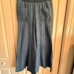 XCVI Wide leg pants in Denim Blue